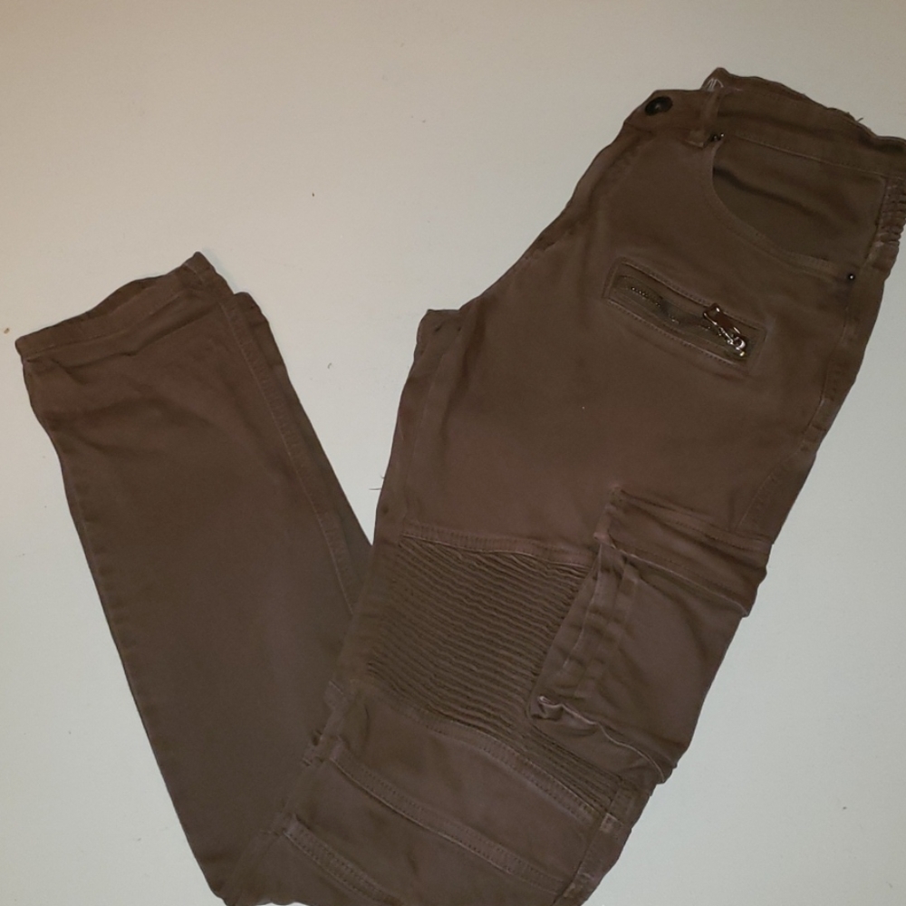 Crysp Denim tan cargo pants size men's 30×32
